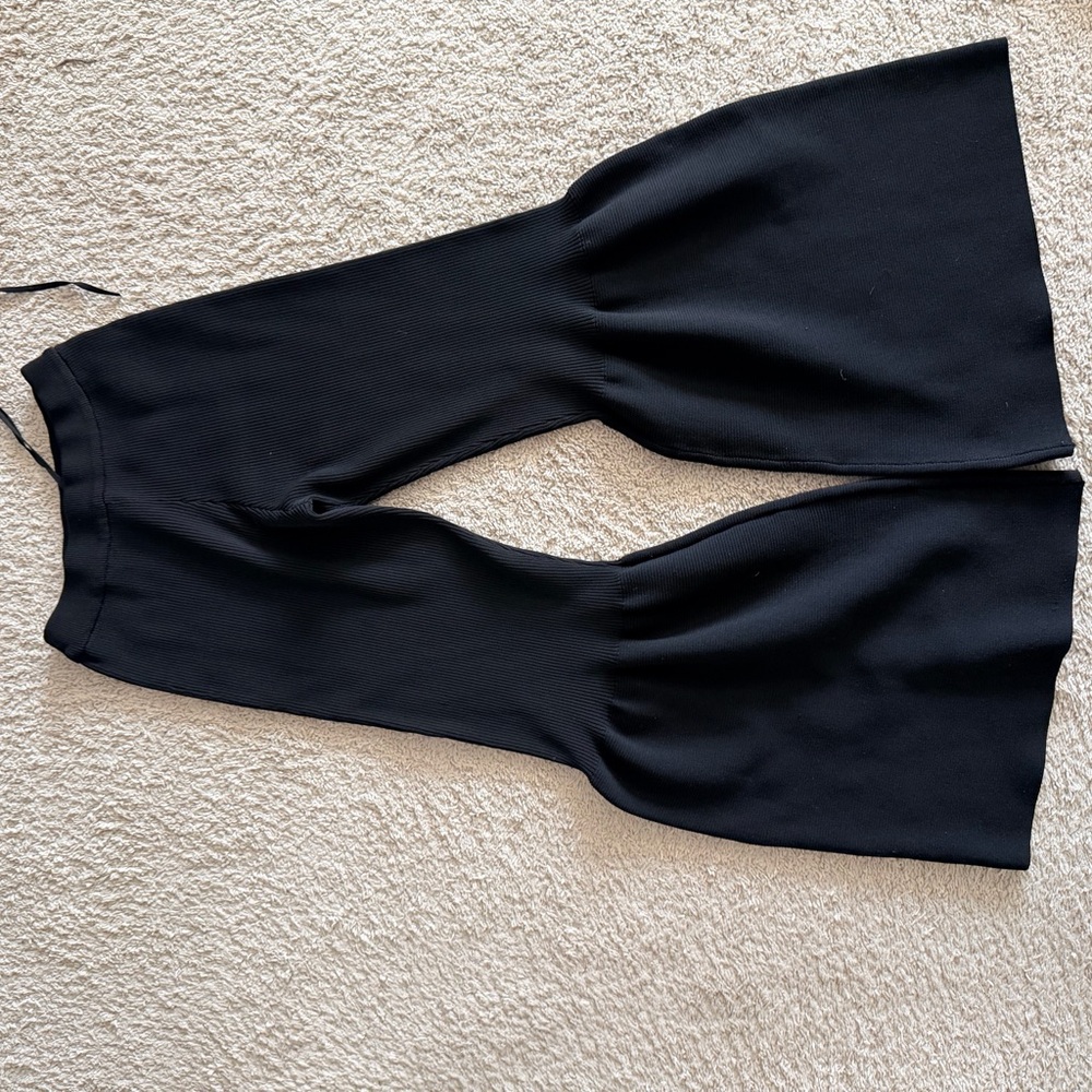 Black Flared Pants